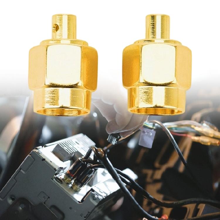 50Pcs Sma males RF Coaxial Termination Sma males Plugs Solder Mount Connectors for Semi-rigid RG402/RG141 Cable Connectors