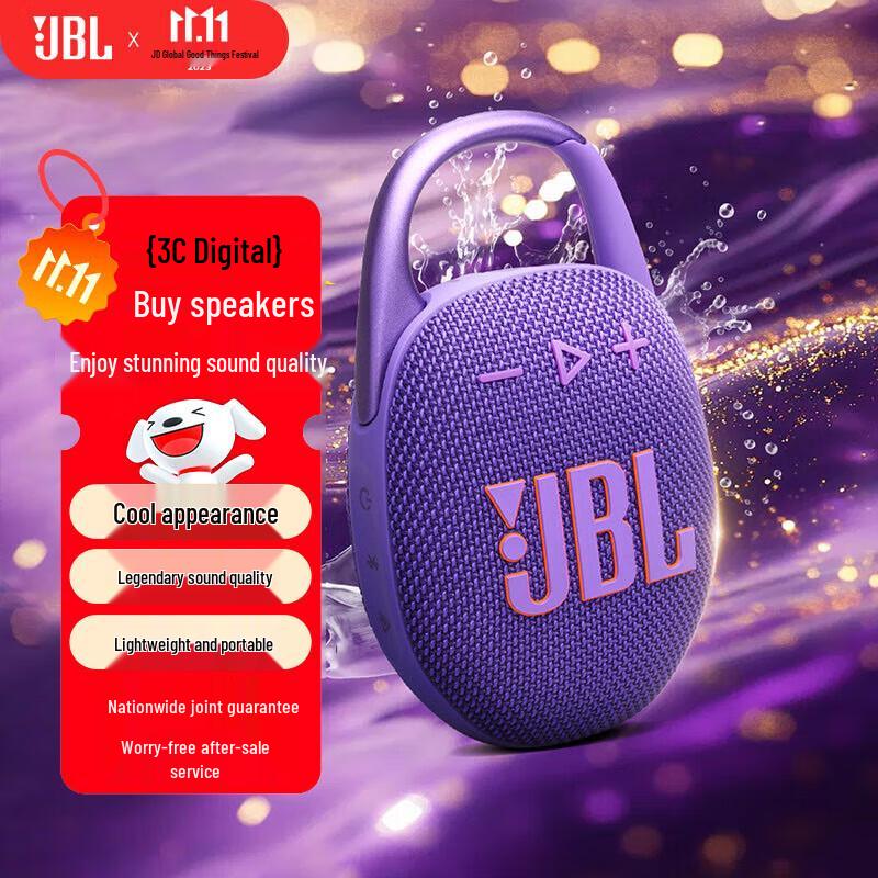 JBL CLIP 5 Portable Bluetooth Speaker