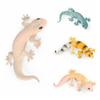 Gecko Prank Props Figure Animal Toys Animal Figurines Lizards Action Model  Party Gift