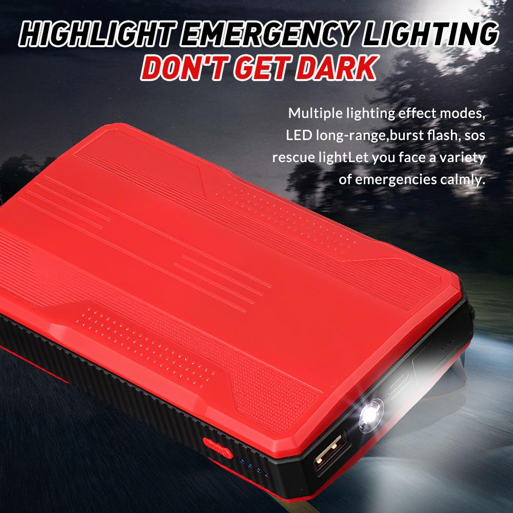 Power Bank Jump Starter Portable Charger Car Booster 12V Auto Starting Device Emergency Car Battery Starter Launcher For Car
