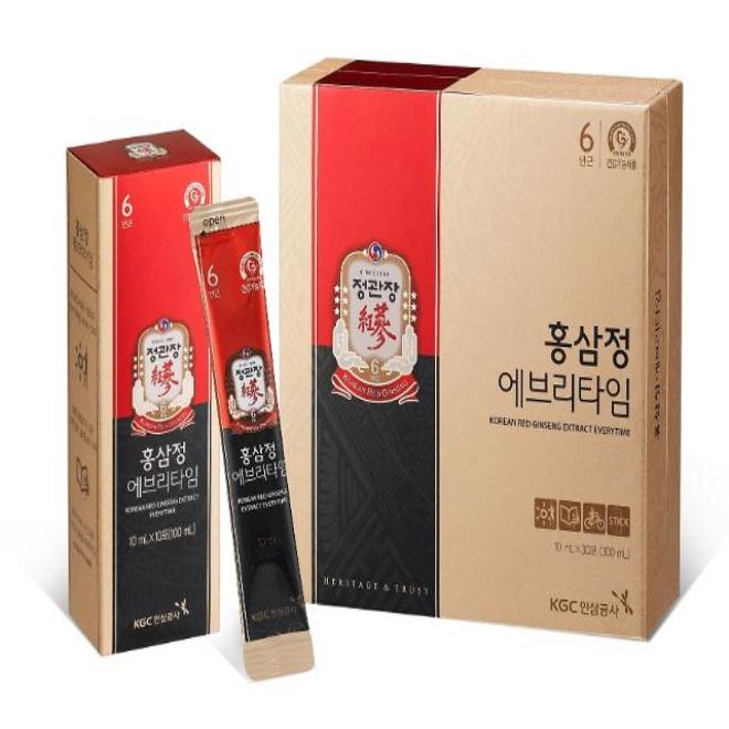 

CheongKwanJang Everytime Balance - 100% корейський екстракт червоного женьшеню, рідкі палички 300 мг