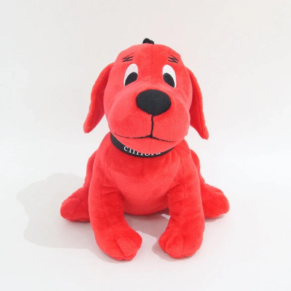

Kawaii Clifford The Big Red Dog Plush Doll Cartoon Anime Plush Toy Cute Clifford Soft Stuffed Doll Christmas Toy Gift for Girls 22cm красный