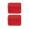 2Pcs Silicone Jaw Exerciser Portable Men Women Face Muscle Sculpting Jaw Bone Strengthener