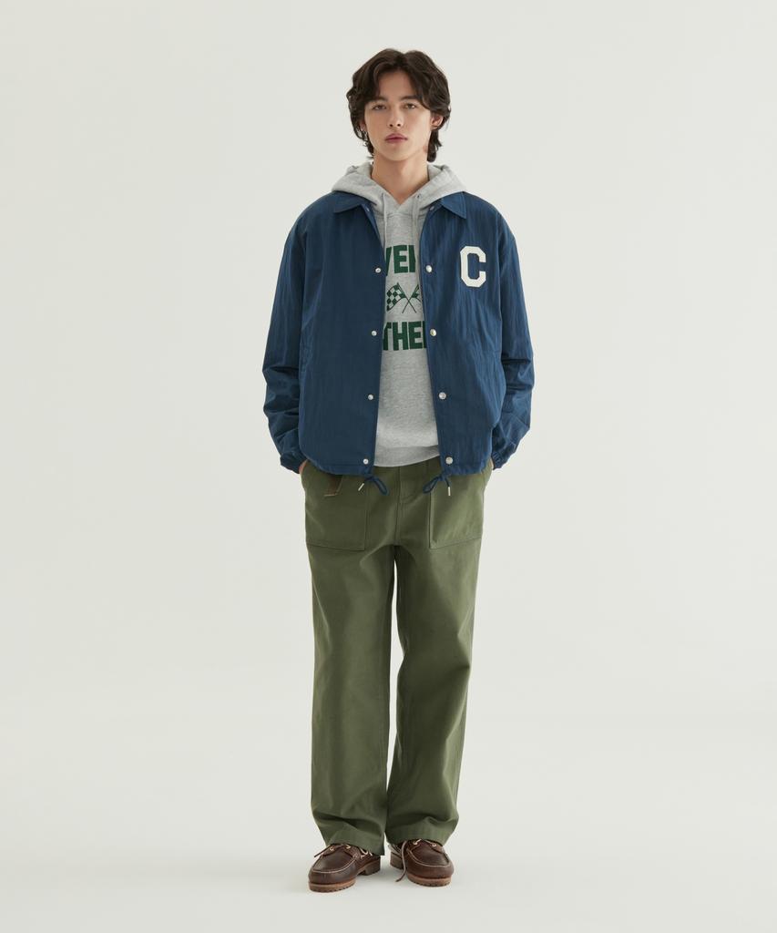 COVERNAT C Logo Coach Jacket New Black