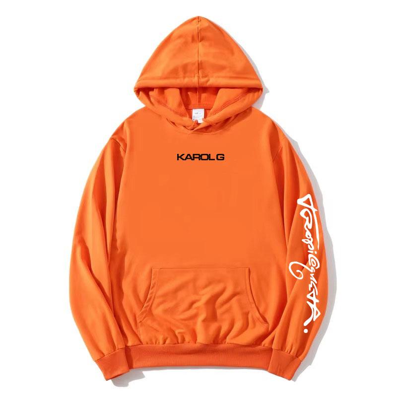 Tropicoqueta Hoodie KAROL G Album Printing Sweatshirts Long Sleeve Female Hooded Pullovers Fleece Warm Streetwear