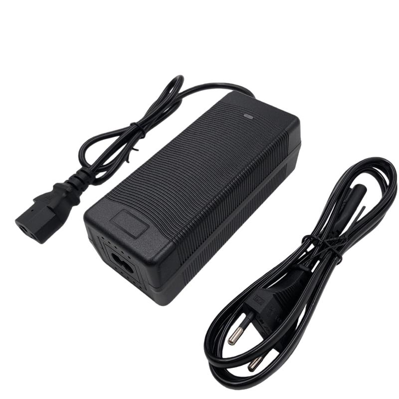 48V 2A Lead Acid Battery Charger For 48V 14AH12AH20AH32AH with Cooling Fan Good Quality PC/IEC Connector