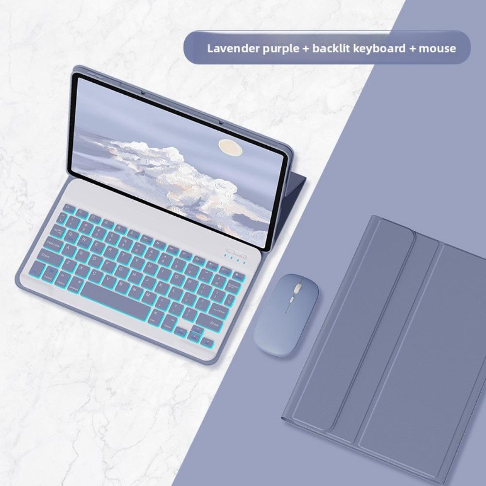 Bluetooth Keyboard Case for Lenovo Xiaoxin Pad Pro 11 11.5 Inch Tablet 10.6 Laptop Protective Cover with Wireless Keyboard