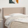 VidaXL Headboard with Ears Cappuccino 83x16x78-88 Cm Faux Leather3118705
