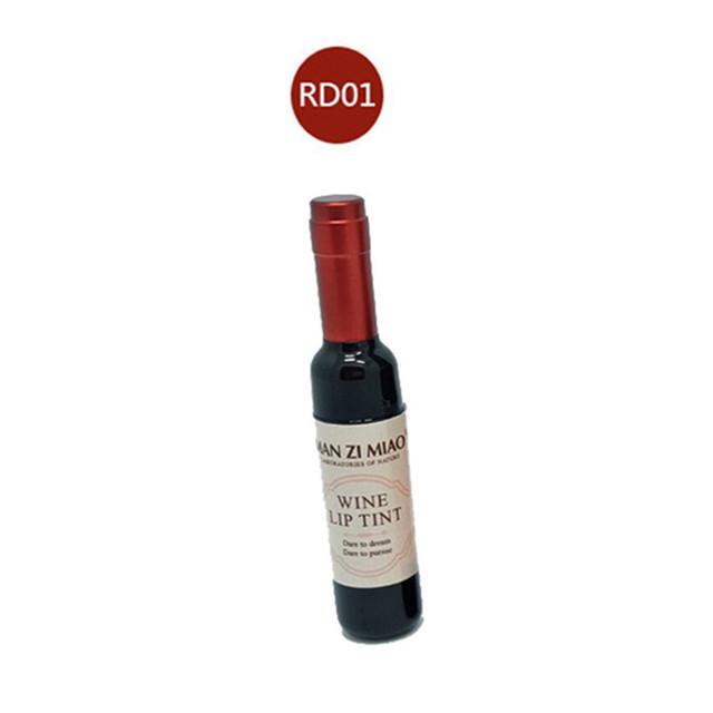 Red Wine Bottle Long-Lasting Lip Tint & Gloss No-Transfer Lip Stain