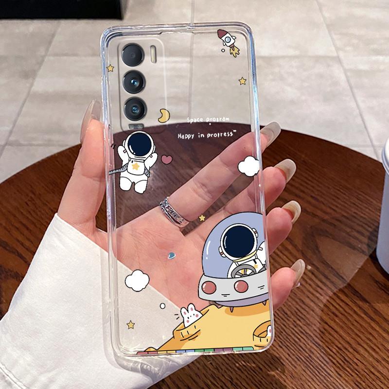Jelly Casing For Realme GT Explorer Master/GT Master Explorer Edition Clear Silicon Soft TPU Back Cover Cute Cat Protective Case