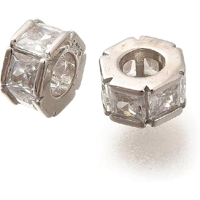 LiQunSweet 20 Pcs 18K Gold Plated Heart 304 Stainless Steel Beads Lovely Heart Spacer Loose Beads for Valentine's Day Gifts DIY Jewelry Craft