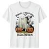 Mooo I Mean Boo TShirt Ghost Cow Halloween Halloween Gift For Him And Her