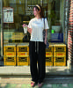 MARIE CLAIRE Basic Logo Stripe Cargo Pants (Magbsl03Mbk)