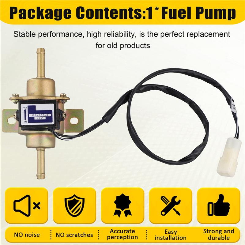 RR-D97Z-9350A 12V Fuel Pump Electronic Oil Pump For Mazda B2000 1979-1984 Ford Courier 1979-1982 EP-502-0
