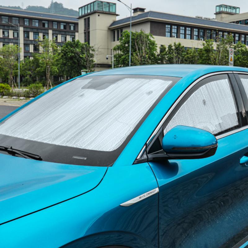 For BYD Atto 3 Ev Yuan Plus 2022 sunshade interior heat insulation special windshield windshield sun modified car window glas