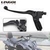 LINGQI RACING Nicht klappbarer Vorderer Linker Bremskupplungshebel Lenker für 110cc 125cc 200cc 250CC Mini Roller Pit Dirt Bike