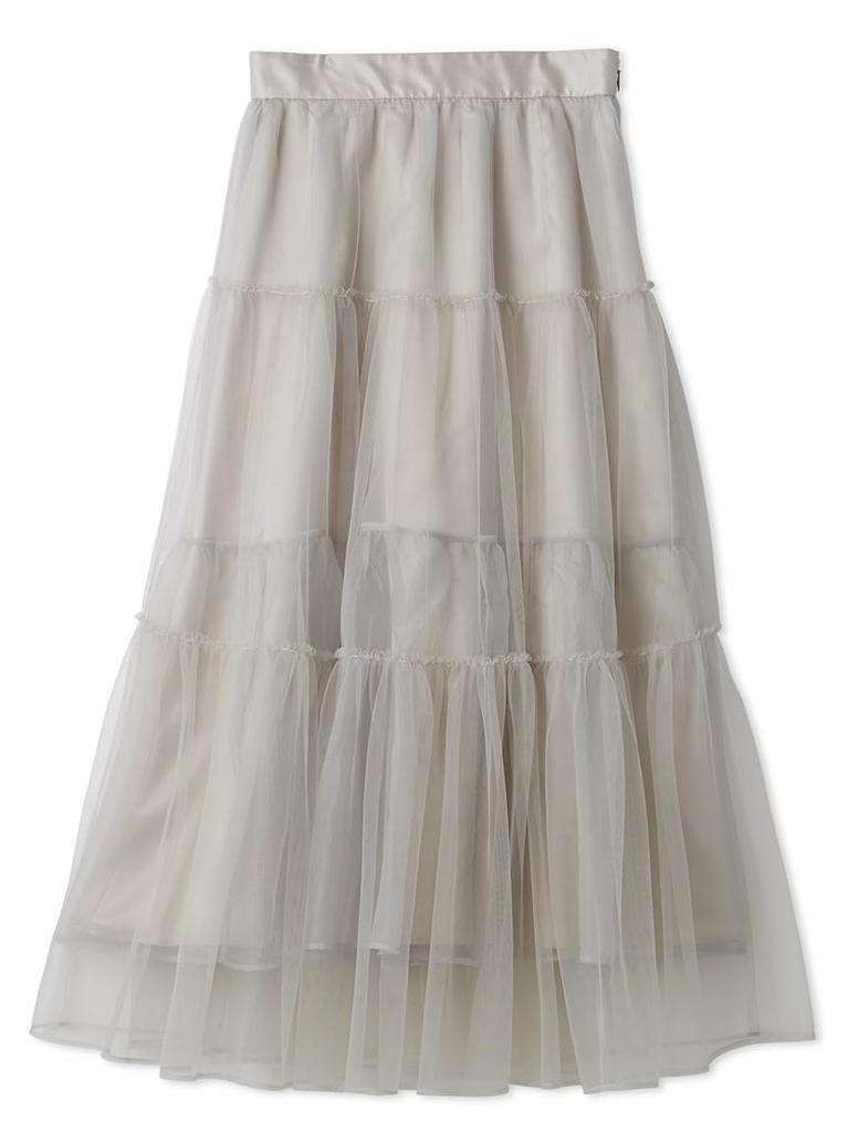 Tulle tiered skirt CWFS261010LGRY36