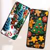 Świąteczne Pudełko Prezentowe Etui na Telefon Dla Samsung A73 A72 A71 A55 A54 A53 A52 A51 A13 A22 A16 A15 A12 A14 A26 A07 5G Czarne