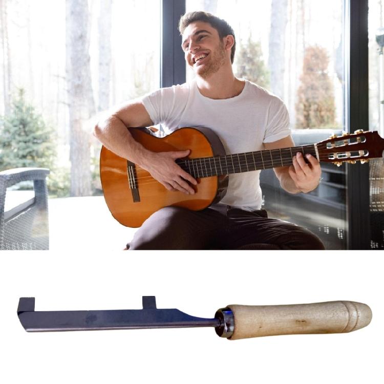 Guitar Fret Cleaning Tool Stainless Steel Slot Repair Tool for Deepening and Debris Removal, Detail Maintenance, Single Piece Home Use