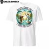 Jesus and Moses Surfing Graphic T-Shirt Mens Womens Tees Top - Unisex - Funny Quote - Surf Wave Design