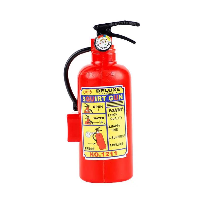 10Pcs Mini Extinguisher Shape Water Guns Outdoor Summer Beach Toys for Kids Birthday Party Favors Pinata Fillers Treat Bag