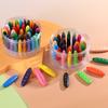 Creative Washable Peanut Crayons Erasable Do Not Dirty Hands Oil Painting Stick Safe Toddler Crayons Gifts