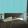 Wallpaper Stripes Turquoise, Center Turquoise for Living Room and Bedroom 50x1000