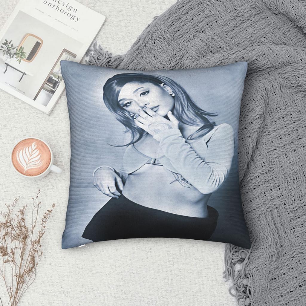 Arianas Grande  Pillow Cover  Comfy Cushion Cover Fashion Pillow Case For Couch Sofa Bedroom