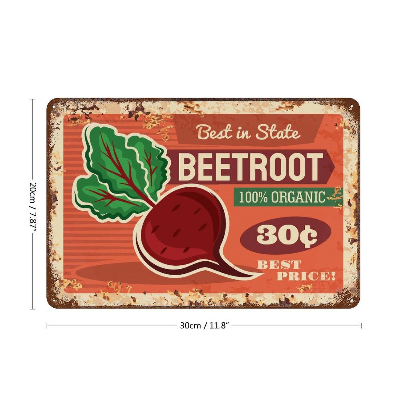 

Mfoever Pack Vintagestyle Metal Sign Dcor Weathered Surface Durable Wall Plate for Bar Caf Restaurant Kitchen or Living Room Hanging (as the picture,20*30CM)