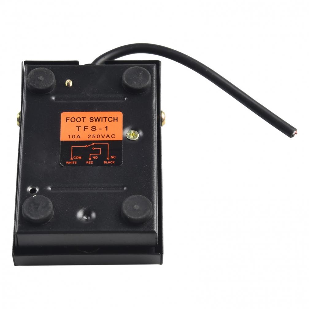 AC 250V Foot Switch Switch IP62 Self-reset TFS-1 10A