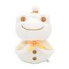 Nakajima Corporation Pickled Frog Snowman Plush Toy S Poncho Character 217639-25