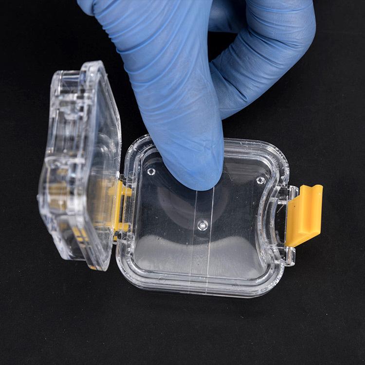 Dental Implant & Denture Shockproof Storage Box with Transparent Membrane