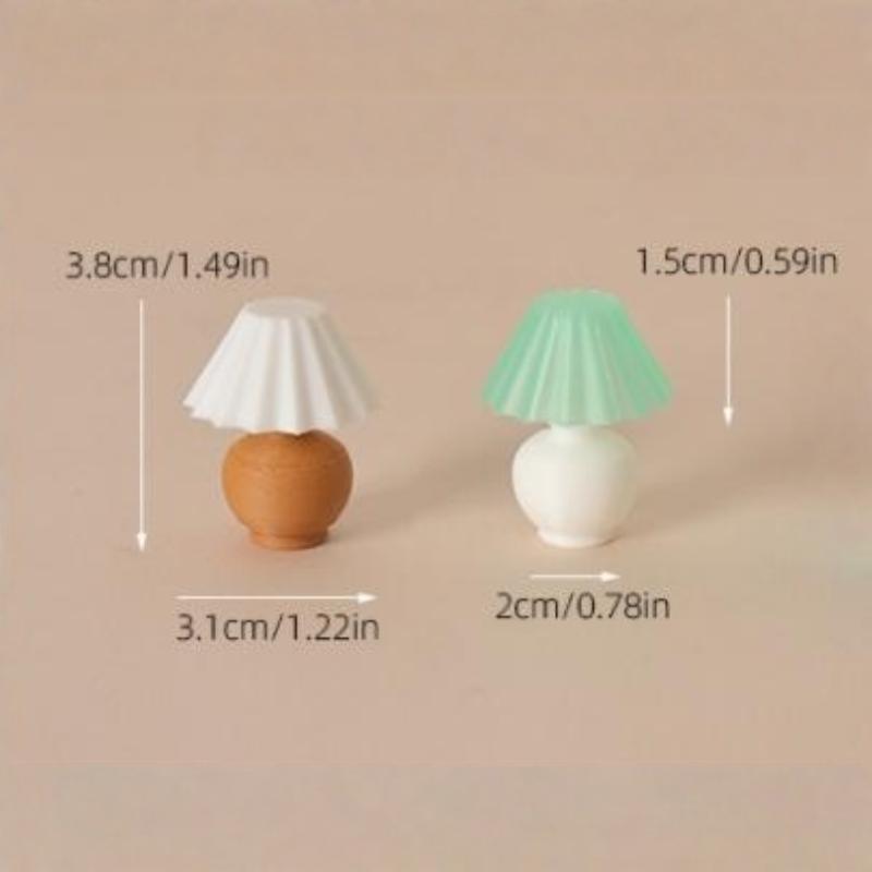 Miniatur-Falten-Tischlampe Puppenhauszubehör 1:12er Maßstab Mini Schreibtischlampe für Puppenhaus Schlafzimmer Wohnzimmer Dekoration