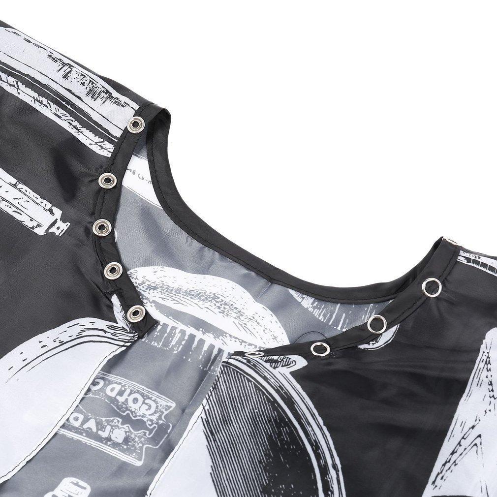 Buy Waterproof Cutting Hair Taffeta Cloth Salon Barber Gown Cape