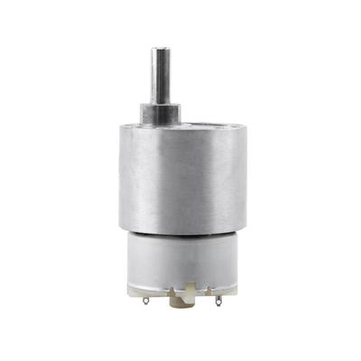 Motore elettrico con riduttore ad alta torsione da 37 mm DC12V, motore di riduzione da 30 giri/min.