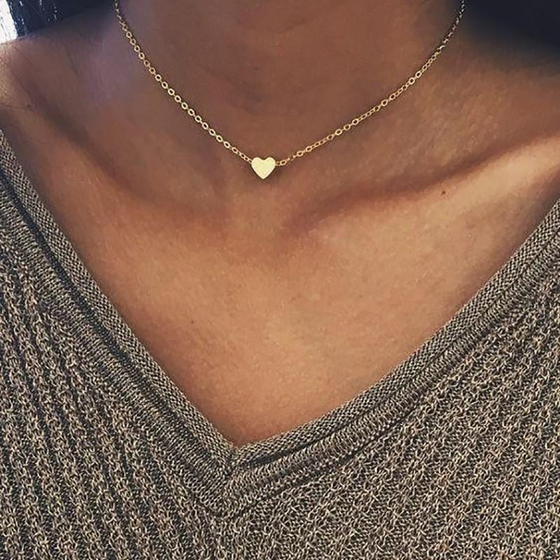 

Cross Double Layer Heart Pendant Necklace - European & American Design, Women’s Clavicle Chain, Peach Heart Light Luxury Jewelry.