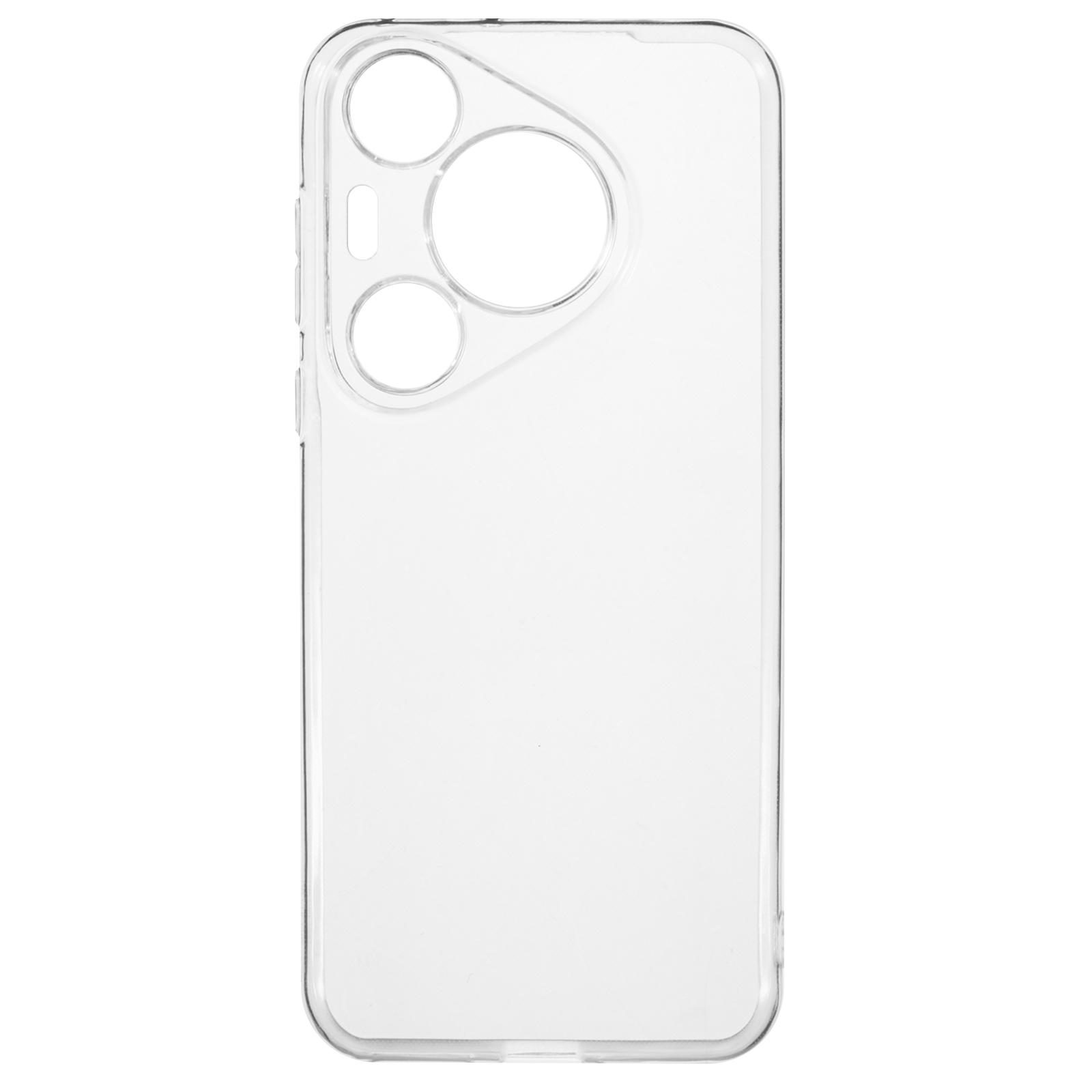 

For Huawei Pura 70 Pro/Pura 70 Pro+ Clear Case Watermark-Free TPU Glossy Phone Cover A