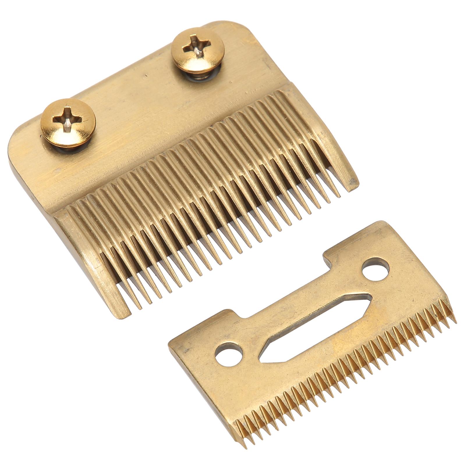 

Hair Trimmer Replacement Blades Stainless Steel 2 Holes Clipper Blades for WAHL 8504