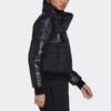 adidas Originals Damen BLOCKED Kurze Daunenjacke Schwarz HK5247