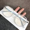 Fashion Clear Myopia Glasses Anti Blue Light Radiation Eyeglass for Women Men Nearsighted Eyewear Prescription Glasses 0 To -600