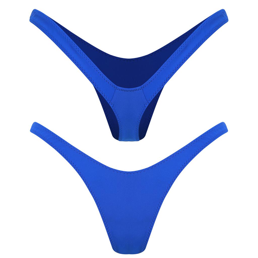 Womens V Shape Thong T-back G-string Panties Mini Bikini Briefs