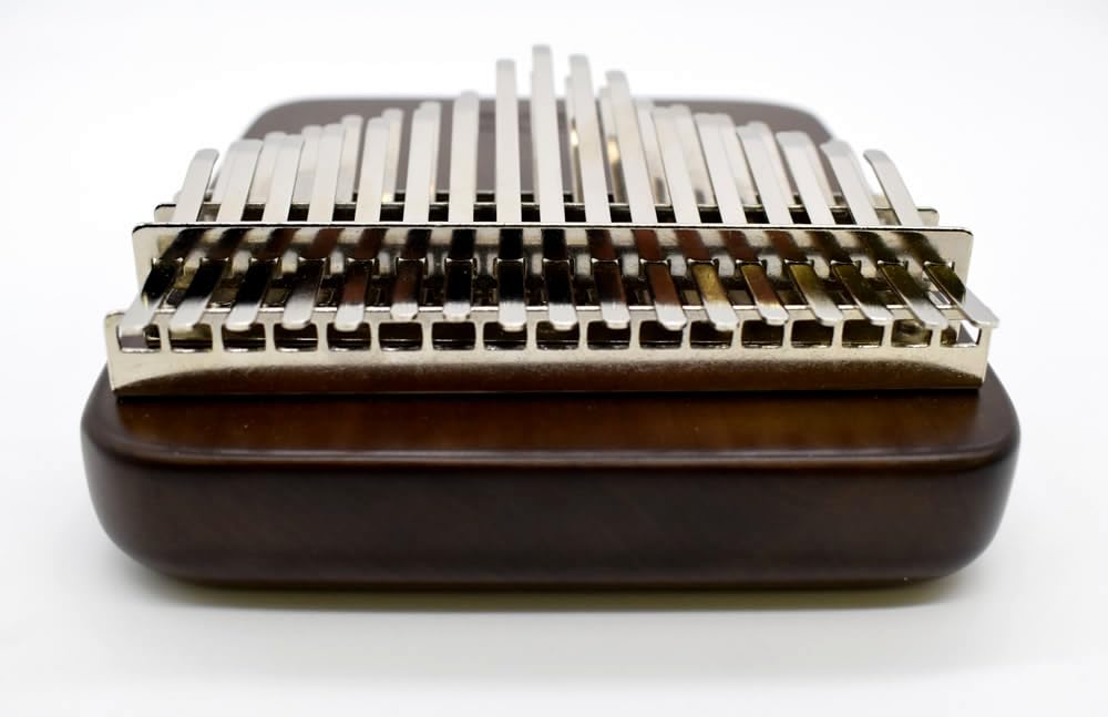 ONETONE One Tone Kalimba 34 Touches Débutant Set Noyer Noir Matériau Réglage Clé Réglage (Piano à pouce) OTKLS-34/BWN [Cas spécial/Nettoyage