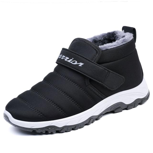 Zapatos de invierno para hombre Piel de felpa Caldeportes negros Hombre  Velcro Zapatillas Hunter Botines impermeables Zapatillas antideslizantes  masculinas comprar a buen precio — entrega gratuita, reseñas reales con  fotos — Joom