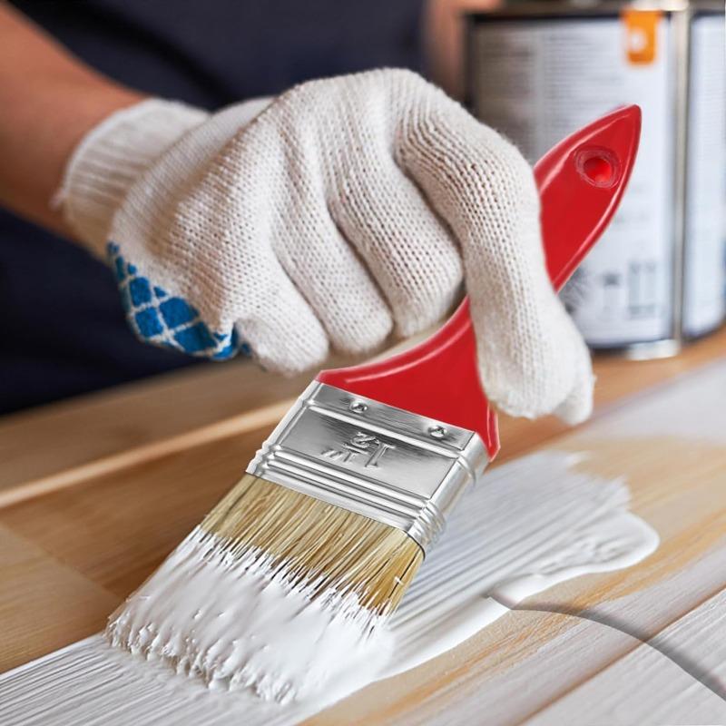 Ferramenta de Borda de Pintura 2 em 1 e Pincel - Pincel de Pintura Profissional Angulado para Recortes em Paredes Tetos Decoração de Casa DIY Presente de Natal