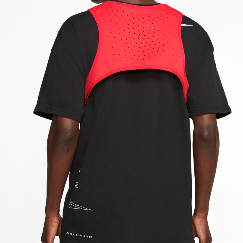 Nike Lab X MMW Collaboration Polyester With Nylon Vest With Backpack Regular Unisex Red CK1920-657