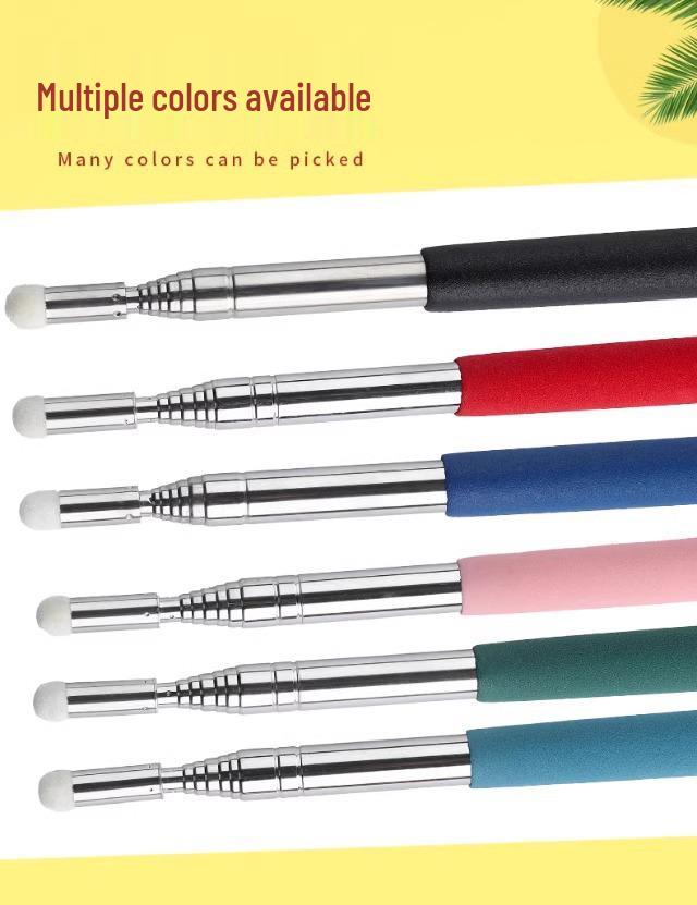 Teacher's Telescopic Touchscreen Pointer for Classroom Whiteboards and Multimedia