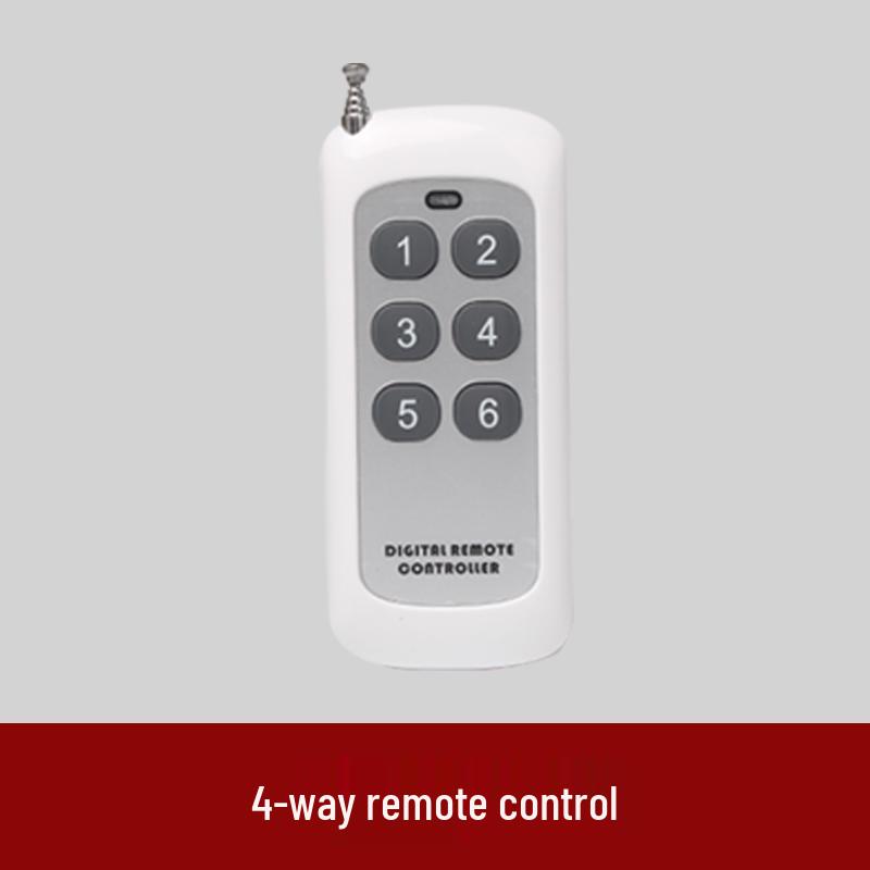 High-Power Submersible Pump with Smart Wireless Remote and Light Control, 220V Multi-Channel Wiring-Free Power Supply