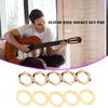 Hot Sale Gaskets Nuts Wear-resistant Solid 3/8 Inch Guitar Bass Socket Nut Gasket Musical Instruments Jack Washer Nuts Set