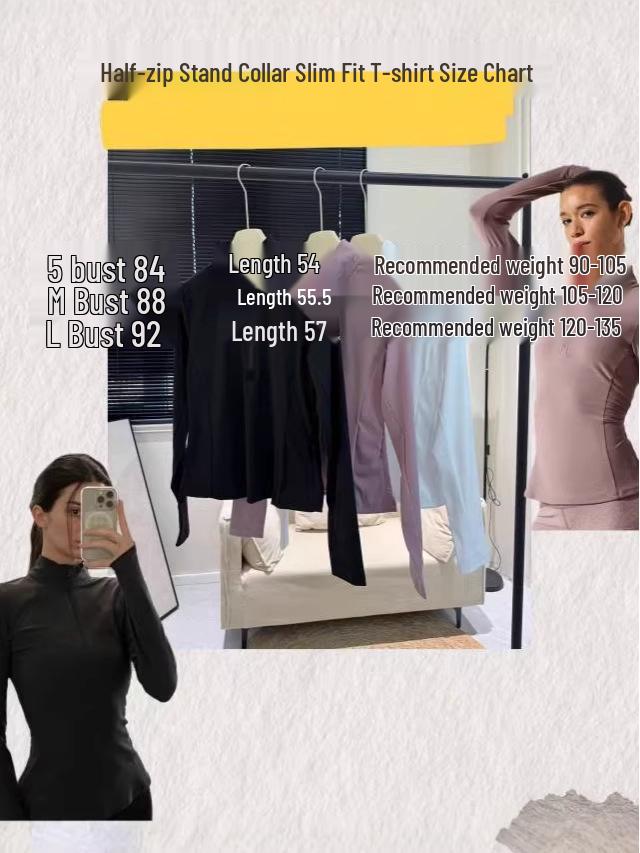 Alo Women's Original Slim-Fit Half-Zip Yoga Base Layer - Long Sleeve Training Top for Autumn/Winter