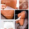 Car Seat Headrest Universal Travel Rest Breathable Neck Pillow Protect Neck Soft Comfortable Neck Rest Car Accessories